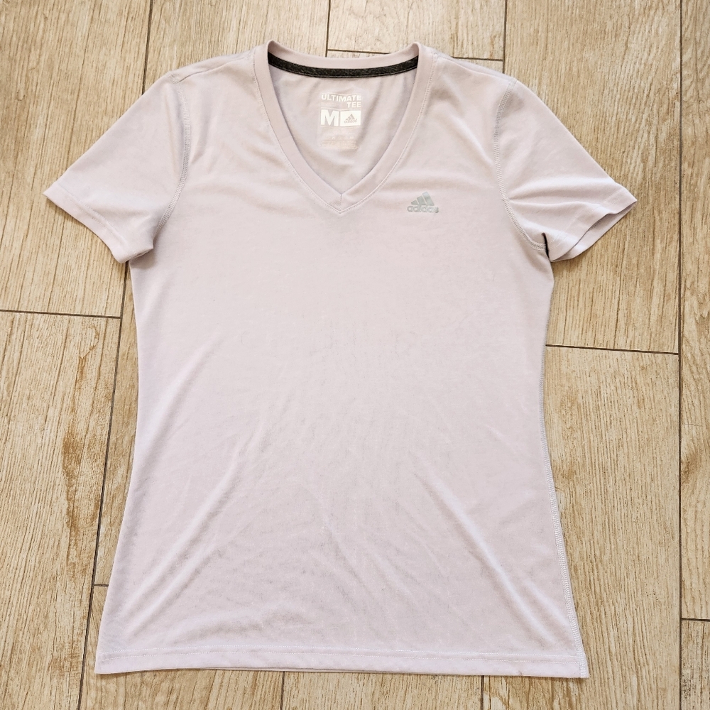 Adidas Ultimate Tee V Neck - Picture 7 of 10